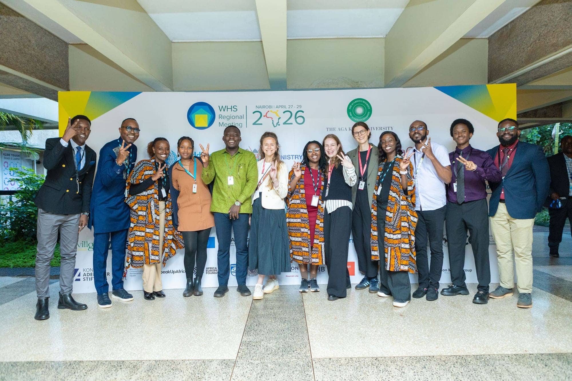 Newmark colleagues at the WHS Regional Meeting 2026 in Nairobi